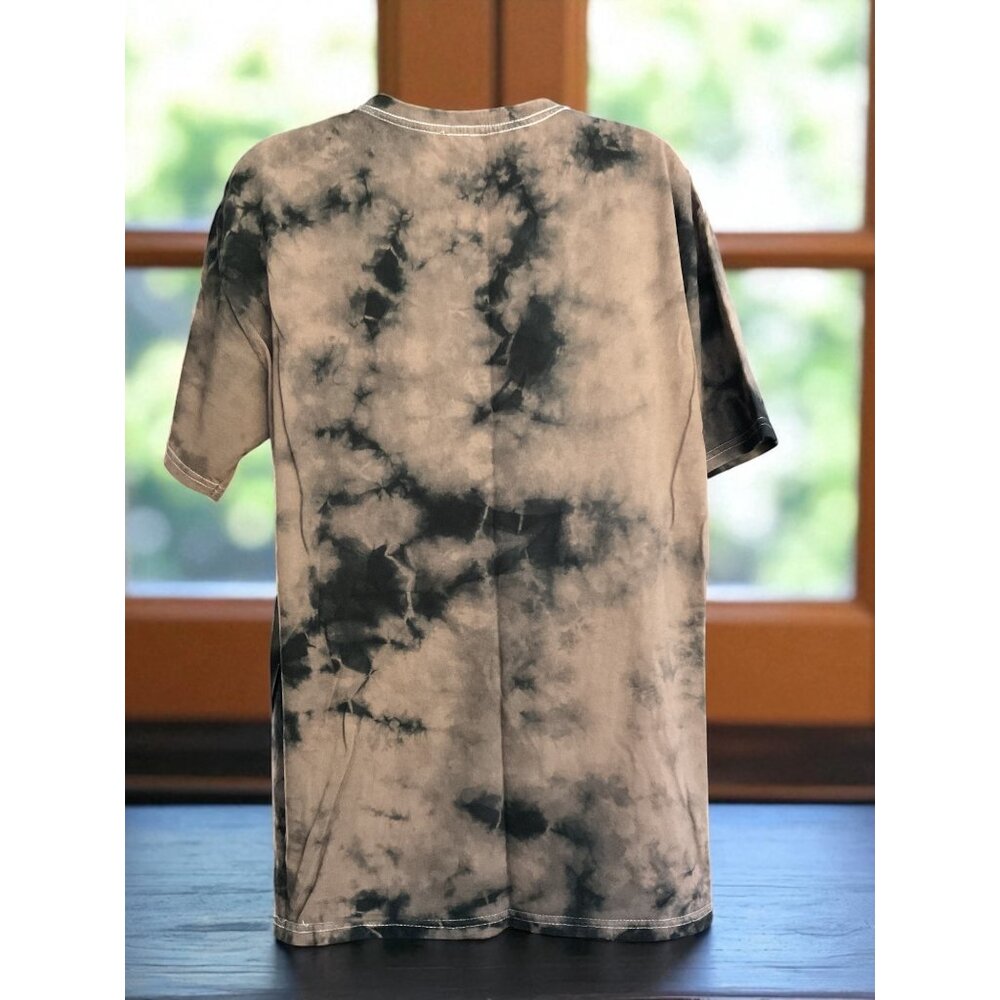 Vintage-Inspired Elvis Presley Brown Tie-Dye Graphic T-Shirt - Picture 8 of 9
